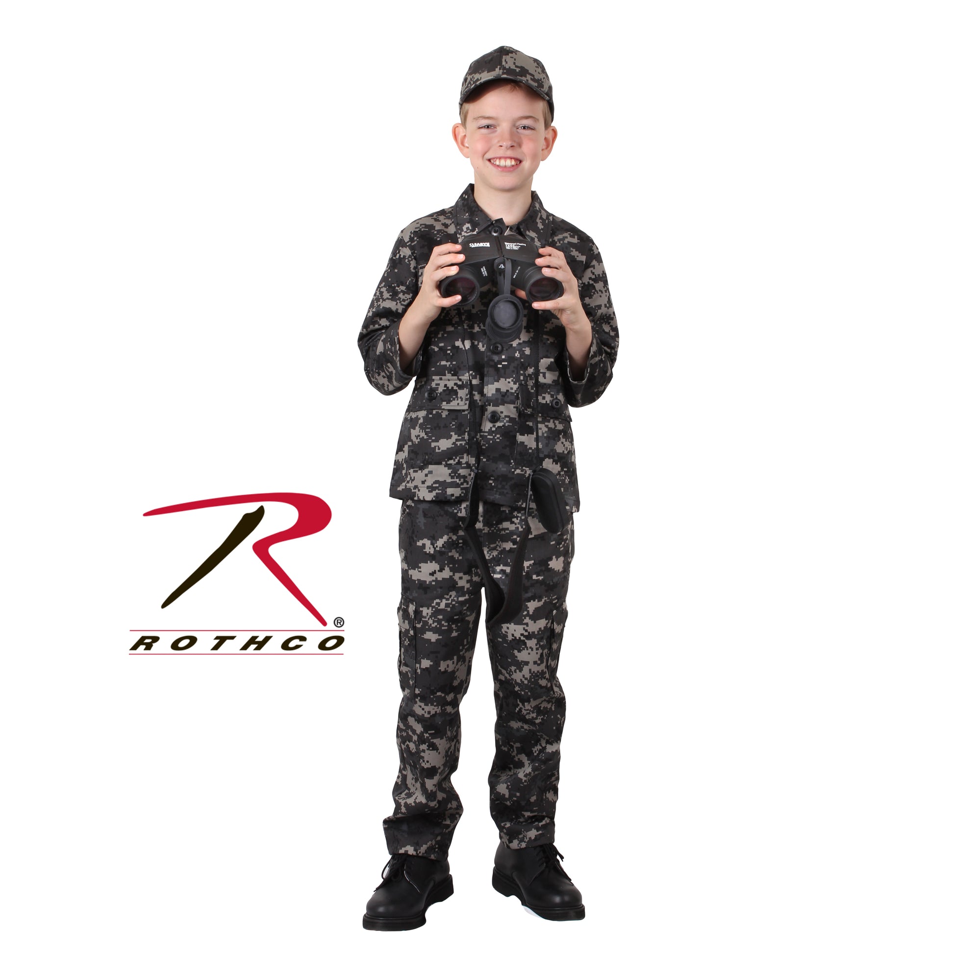 Rothco Kids Camo BDU Shirt Subdued Urban Digital Camo Size XS