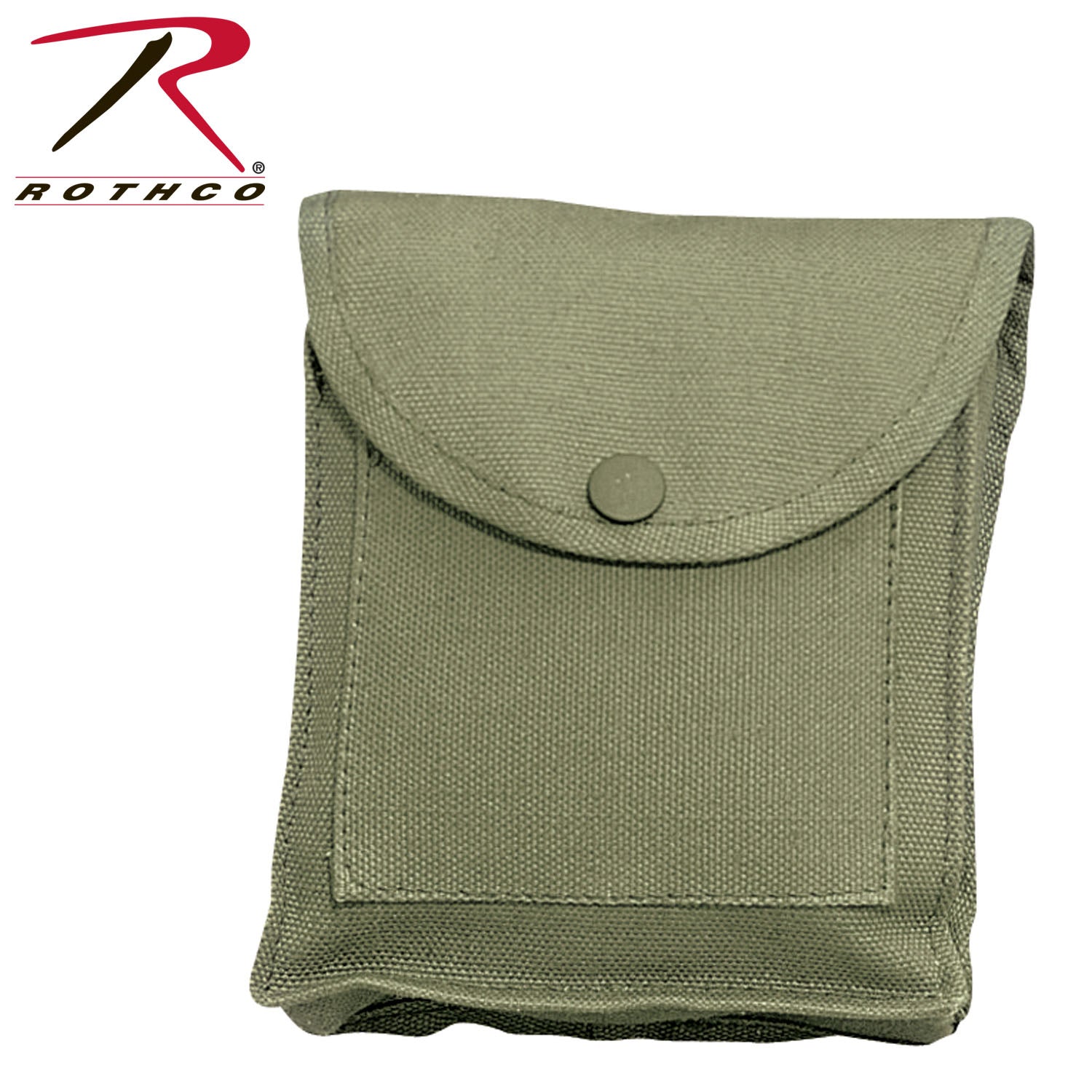 Rothco Canvas Utility Pouch Olive Drab Part Number 9001 – Durable Heavyweight Cotton Storage Solution