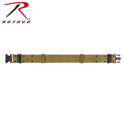 Rothco Marine Corps Style Quick Release Pistol Belt in Coyote Brown, Size M