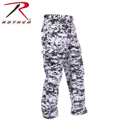 Rothco Digital Camo Tactical BDU Pants Size M – Durable Military-Style Cargo Pants with Adjustable Fit