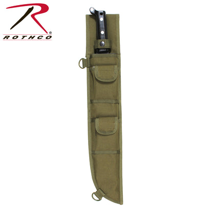 Rothco MOLLE Compatible 18-Inch Machete Sheath in Olive Drab