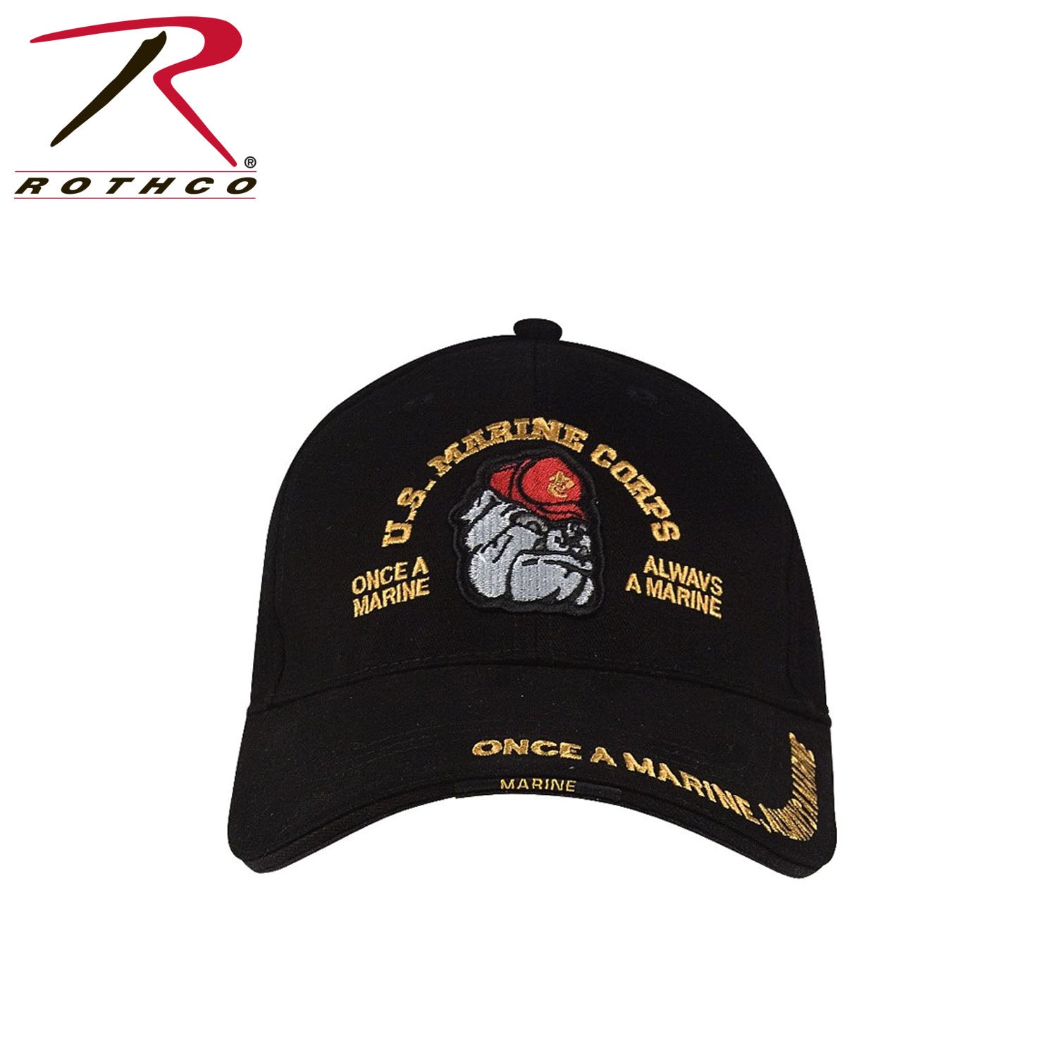 Rothco Deluxe Marine Bulldog Low Profile Cap - U.S. Marine Corps Pride