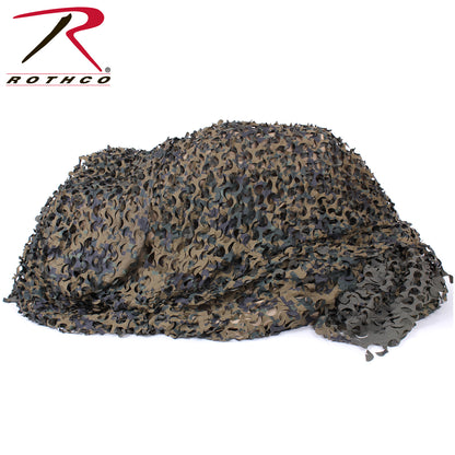 Rothco Large Ultra-Lite Digital Woodland Net - 7’10” x 19’8” Outdoor Camouflage Netting