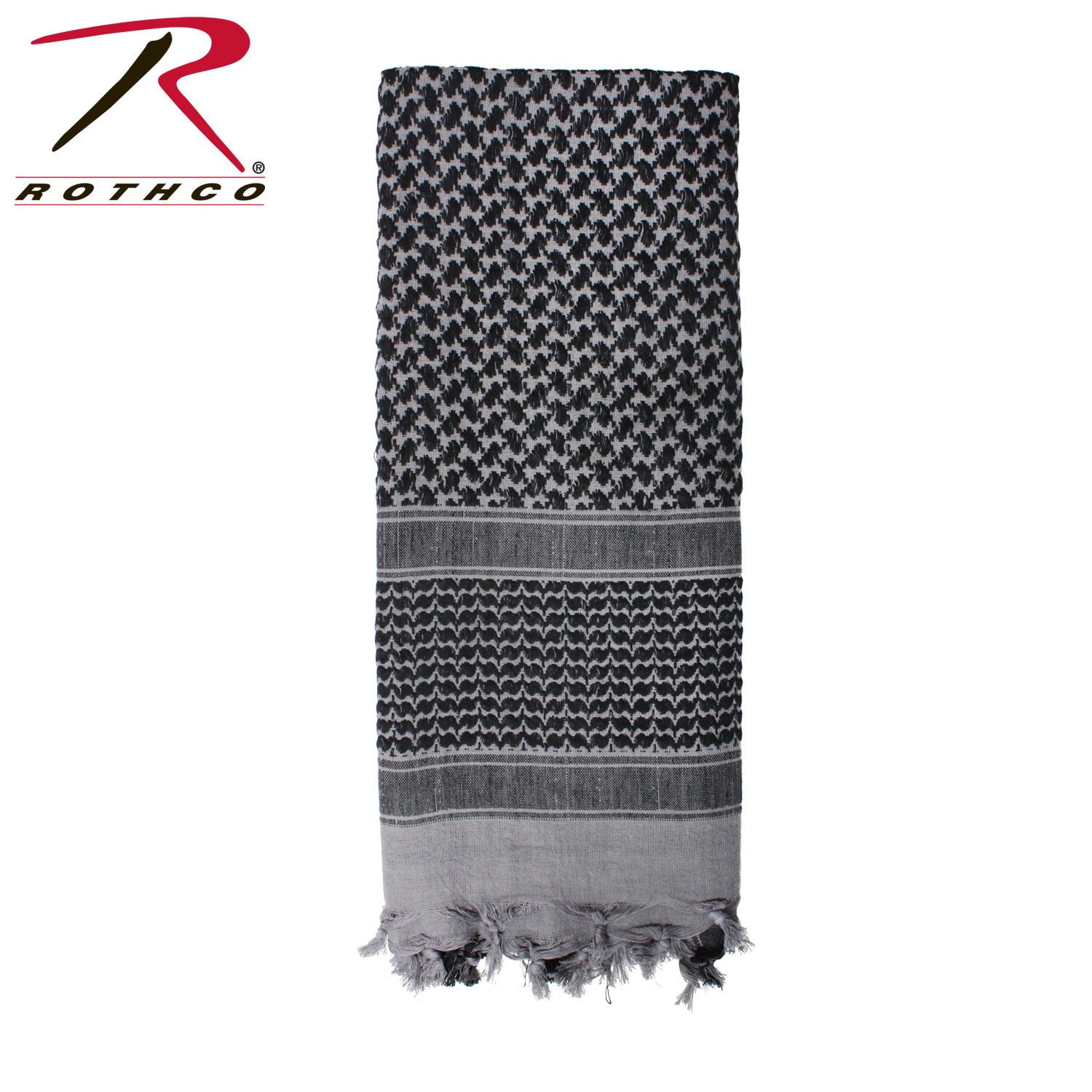 Rothco Lightweight Shemagh Tactical Desert Keffiyeh Scarf Grey (Part Number 4537-GY)