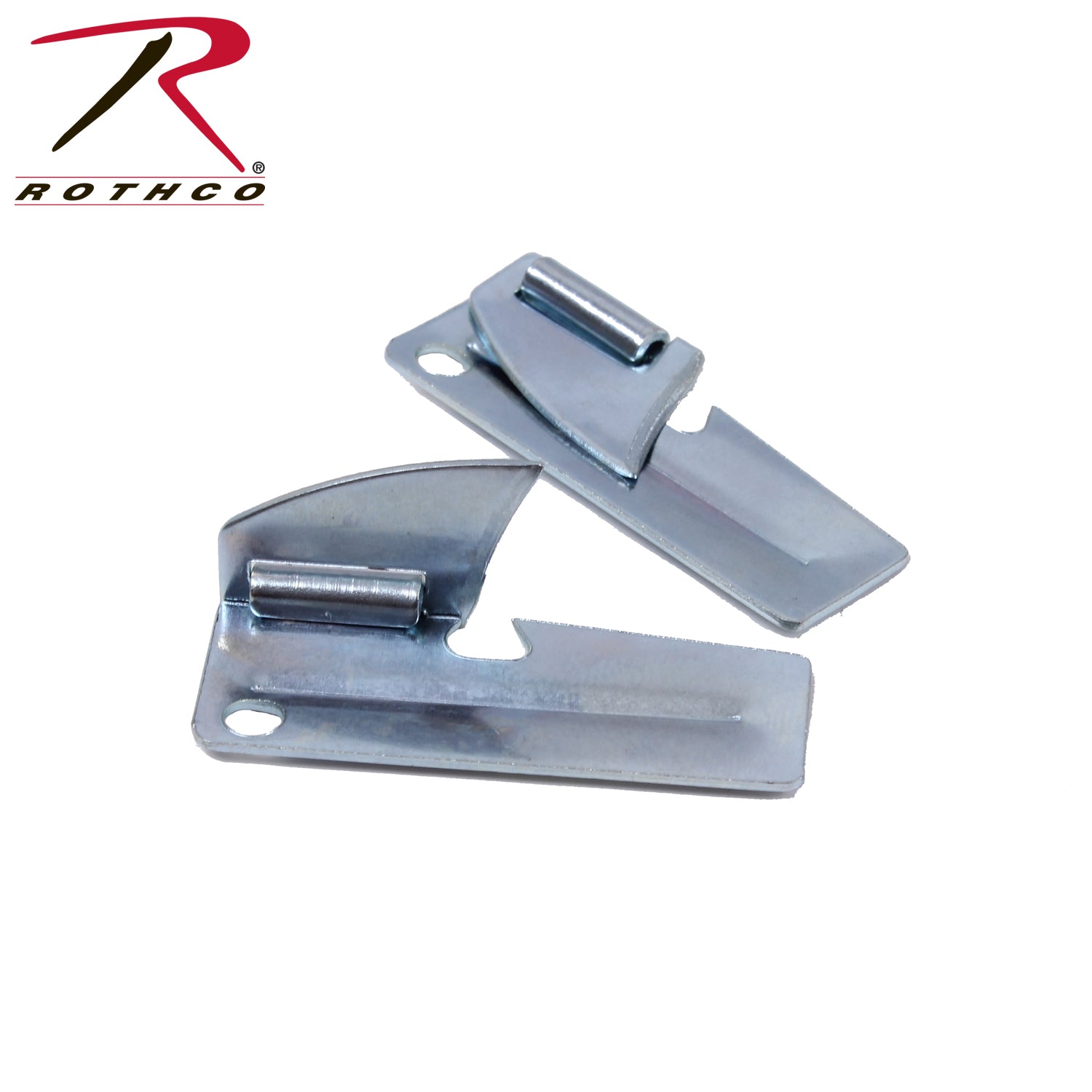 Rothco G.I. P-38 Can Opener Silver - Compact Emergency Survival Tool