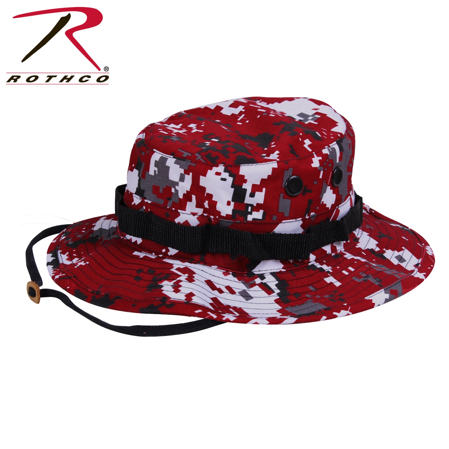 Rothco Digital Camo Boonie Hat with Sun Protection and Adjustable Chin Strap