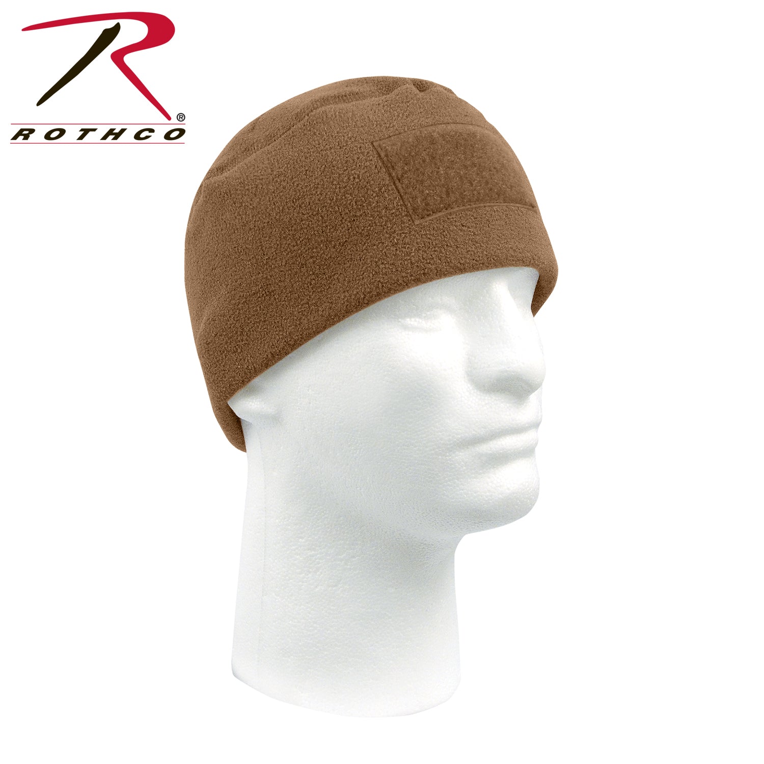 Rothco Tactical Watch Cap in Coyote Brown - Cold Weather Polar Fleece Beanie