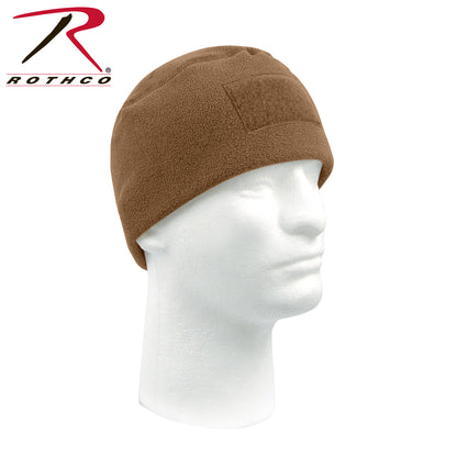 Rothco Tactical Watch Cap in Coyote Brown - Cold Weather Polar Fleece Beanie