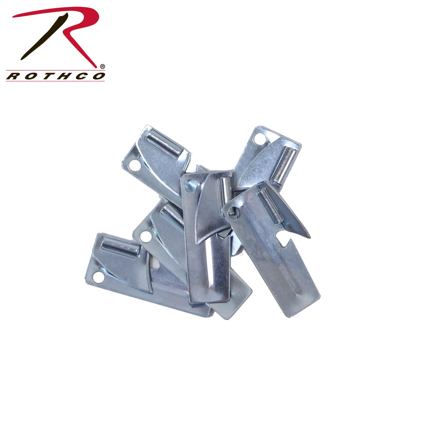 Rothco G.I. P-38 Can Opener Silver - Compact Emergency Survival Tool