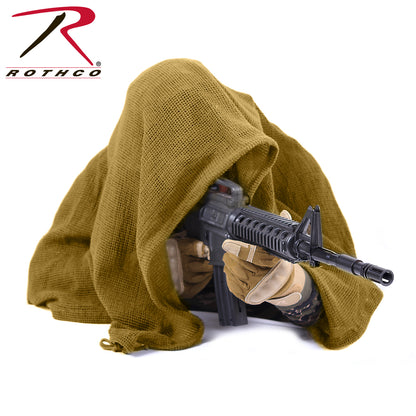 Rothco Sniper Veil in Coyote Brown – Versatile Concealment and Protection for Outdoor Activities