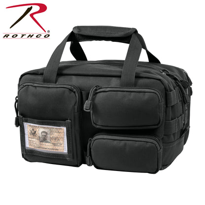 Rothco Tactical Tool Bag Black - Durable 11.25 x 8 x 6.75 Inch Equipment Organizer with MOLLE Loops