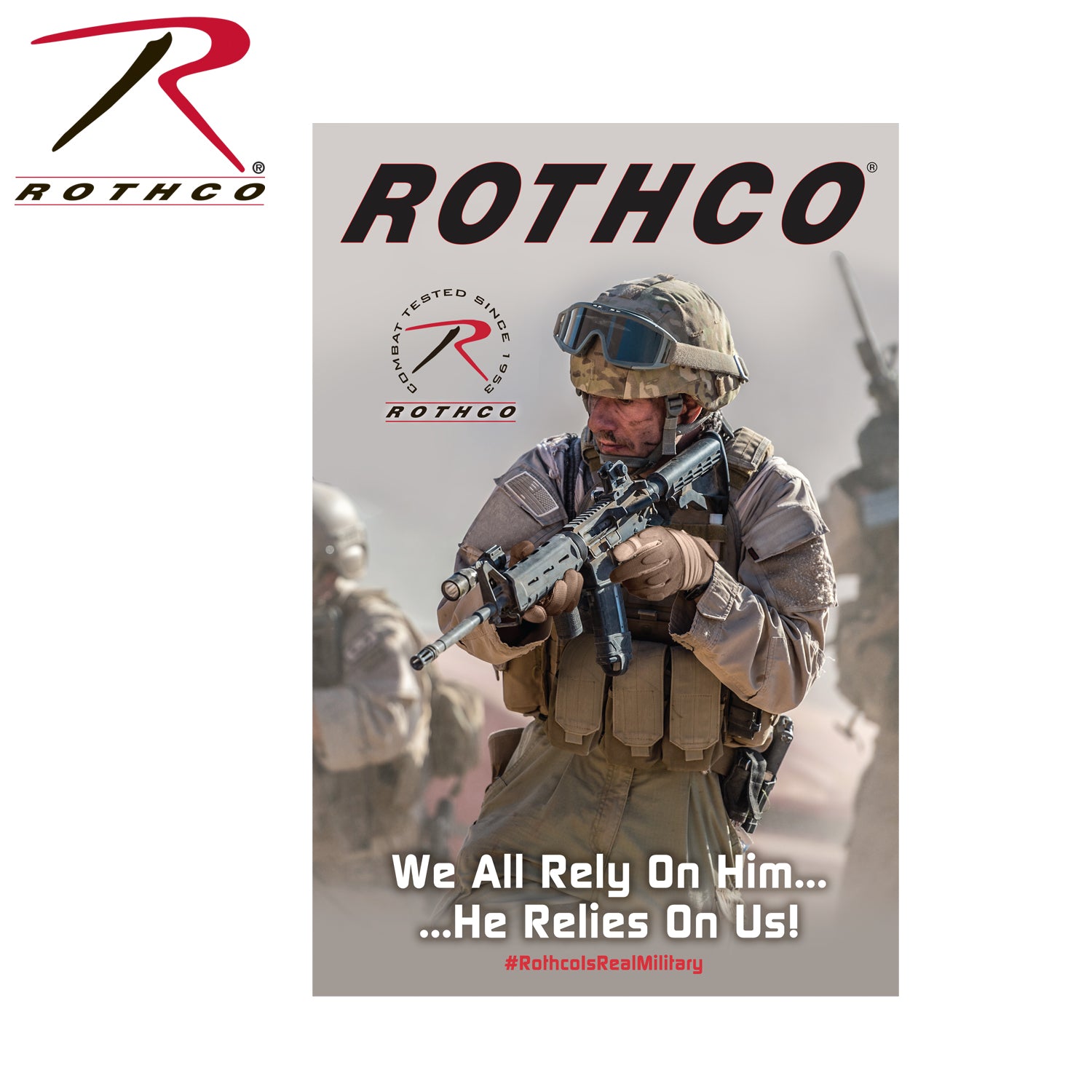 Rothco UMP Military Poster - Durable Wall Display for Retail & Military Enthusiasts