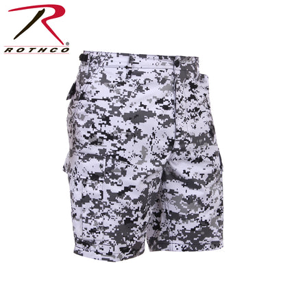 Rothco City Digital Camo BDU Shorts Size Large – Tactical Cargo Shorts for Outdoor & Field Use