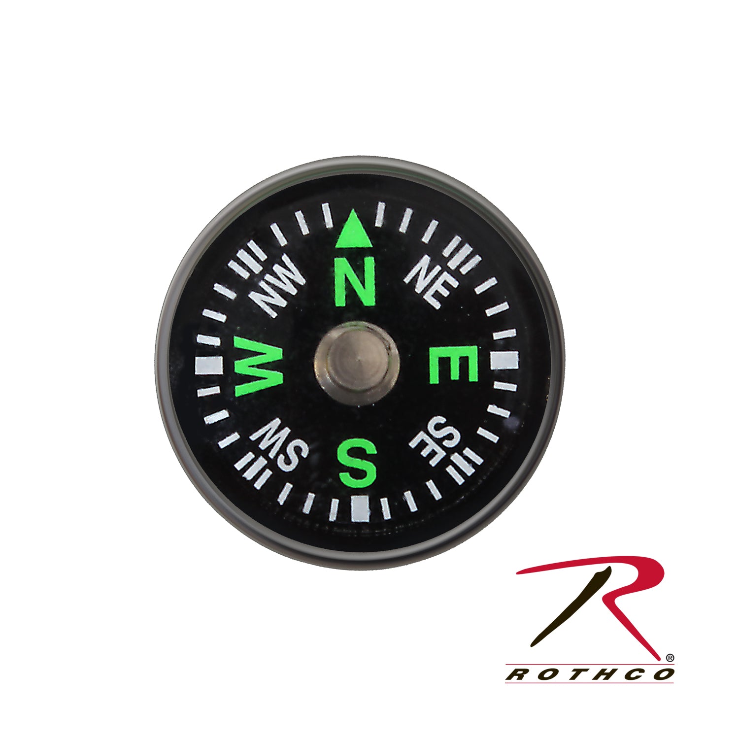 Rothco Paracord Accessory Compass Part Number 3957 – Lightweight ABS Plastic Navigation Tool for Paracord Projects