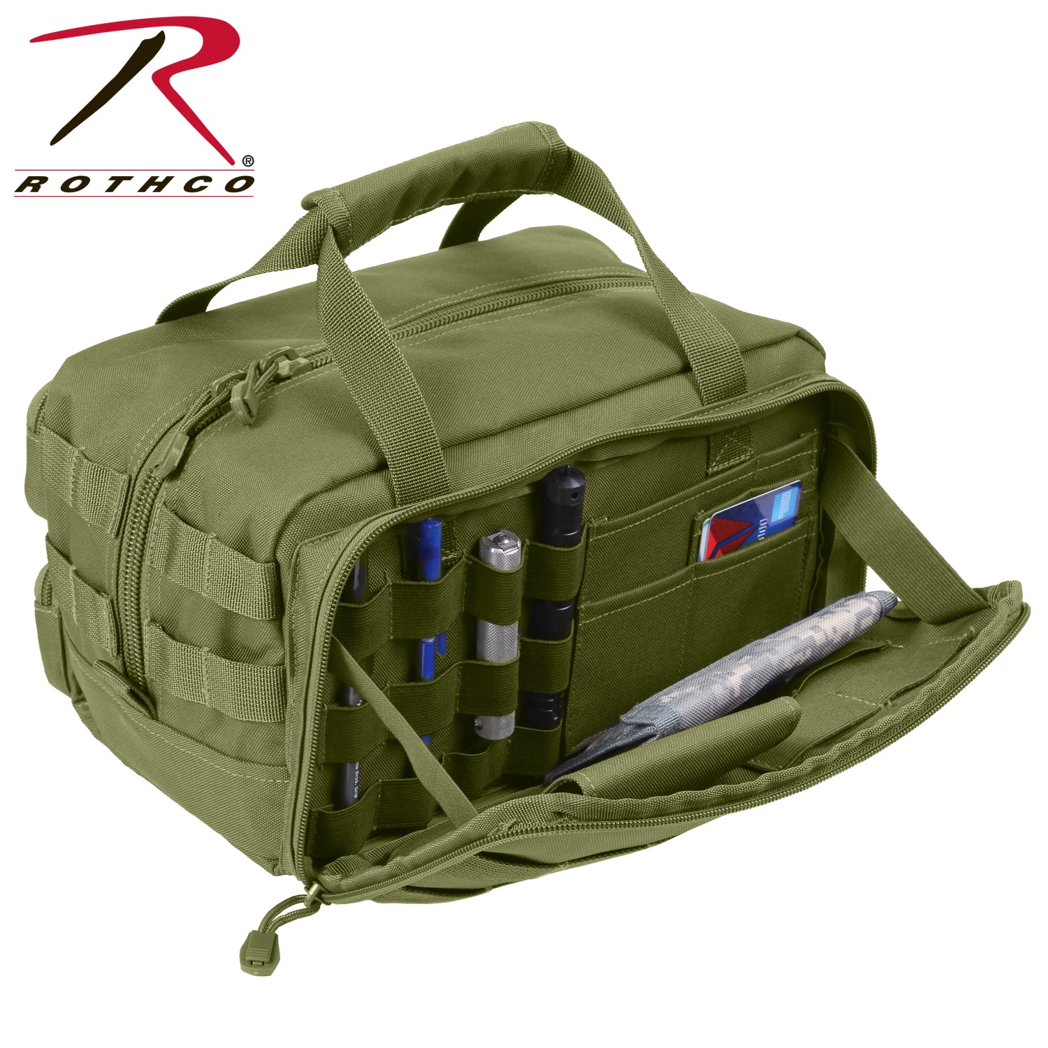 Rothco Tactical Tool Bag Olive Drab – Durable Military-Style Equipment Organizer