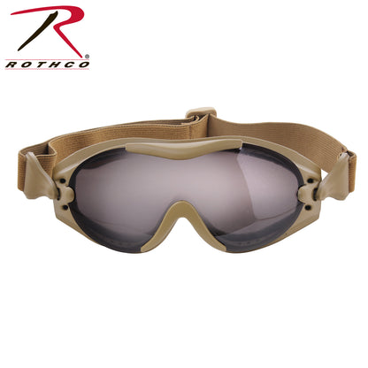 Rothco SWAT Tec Single Lens Tactical Goggle in Coyote Brown - Model 11397