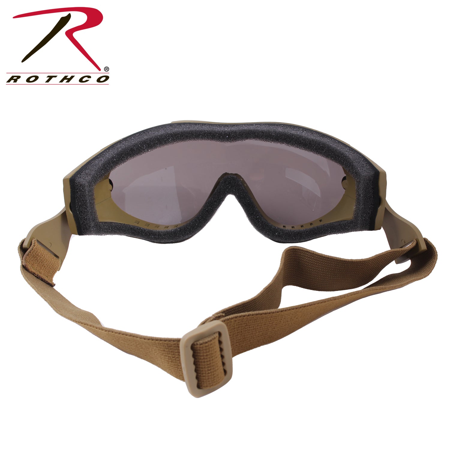 Rothco SWAT Tec Single Lens Tactical Goggle in Coyote Brown - Model 11397