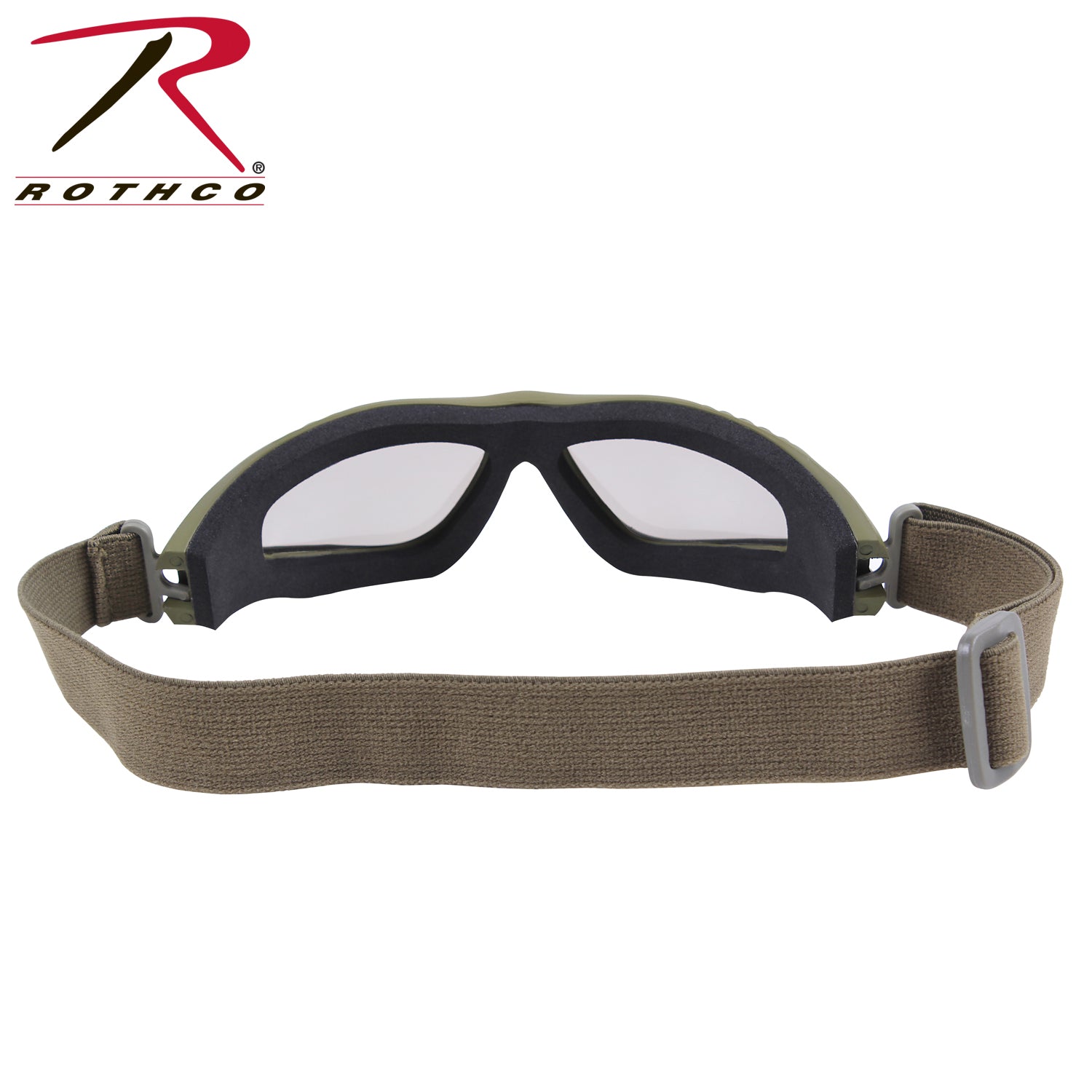 Rothco Ventec Tactical Goggles Olive Drab - Lightweight Military Eye Protection with Polycarbonate Lenses
