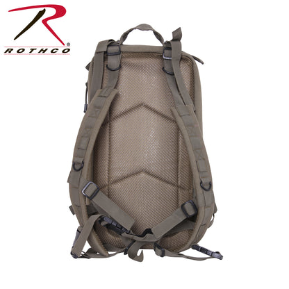 Rothco Tacticanvas Go Pack Olive Drab - 25L Tactical Canvas Backpack with Multiple Storage Compartments