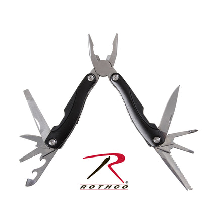 Rothco Multi-Tool Part Number 5255 - Compact 10-in-1 Multi-Tool with Pliers, Saw, Screwdrivers, and Bottle Opener