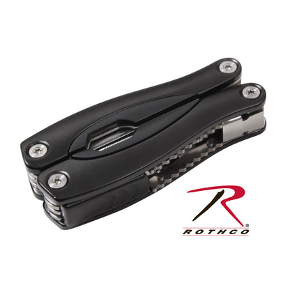 Rothco Multi-Tool Part Number 5255 - Compact 10-in-1 Multi-Tool with Pliers, Saw, Screwdrivers, and Bottle Opener