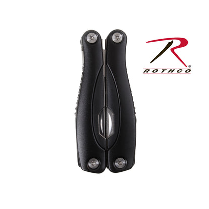 Rothco Multi-Tool Part Number 5255 - Compact 10-in-1 Multi-Tool with Pliers, Saw, Screwdrivers, and Bottle Opener