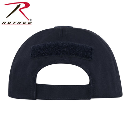 Rothco Tactical Operator Cap Navy Blue - Adjustable Military-Style Field Hat with Loop Fields and Breathable Design