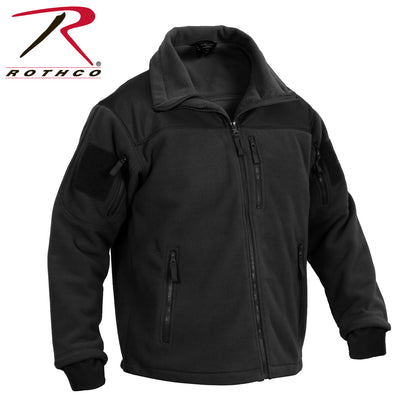 Rothco Spec Ops Tactical Fleece Jacket Black Size Small