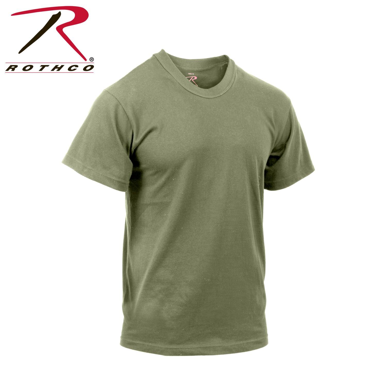 Rothco Moisture Wicking T-Shirt Olive Drab Size Small – Performance Polyester Military Shirt