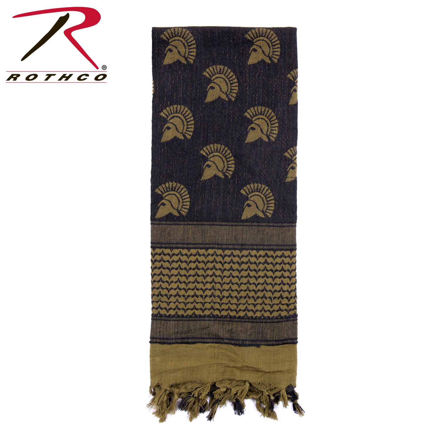 Rothco Spartan Shemagh Tactical Desert Keffiyeh Scarf in Olive Drab