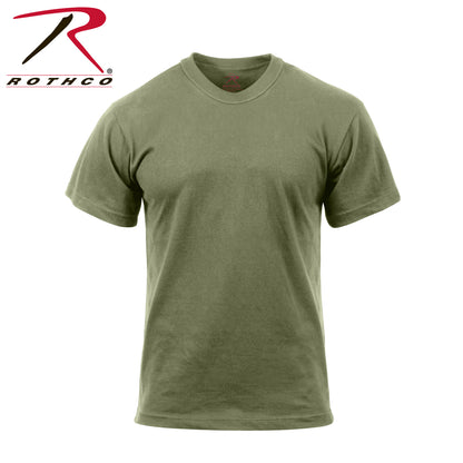 Rothco Moisture Wicking T-Shirt Olive Drab Size M for Active Duty and Workouts