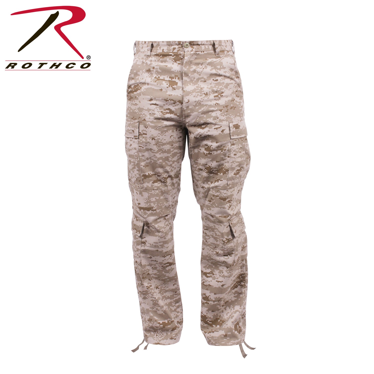 Rothco Vintage Paratrooper Cargo Fatigue Pants in Desert Digital Camo, Size M