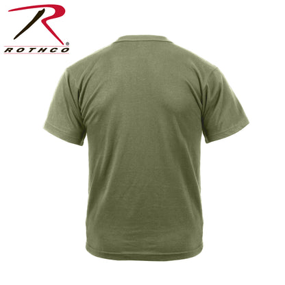 Rothco Moisture Wicking T-Shirt Olive Drab Size M for Active Duty and Workouts