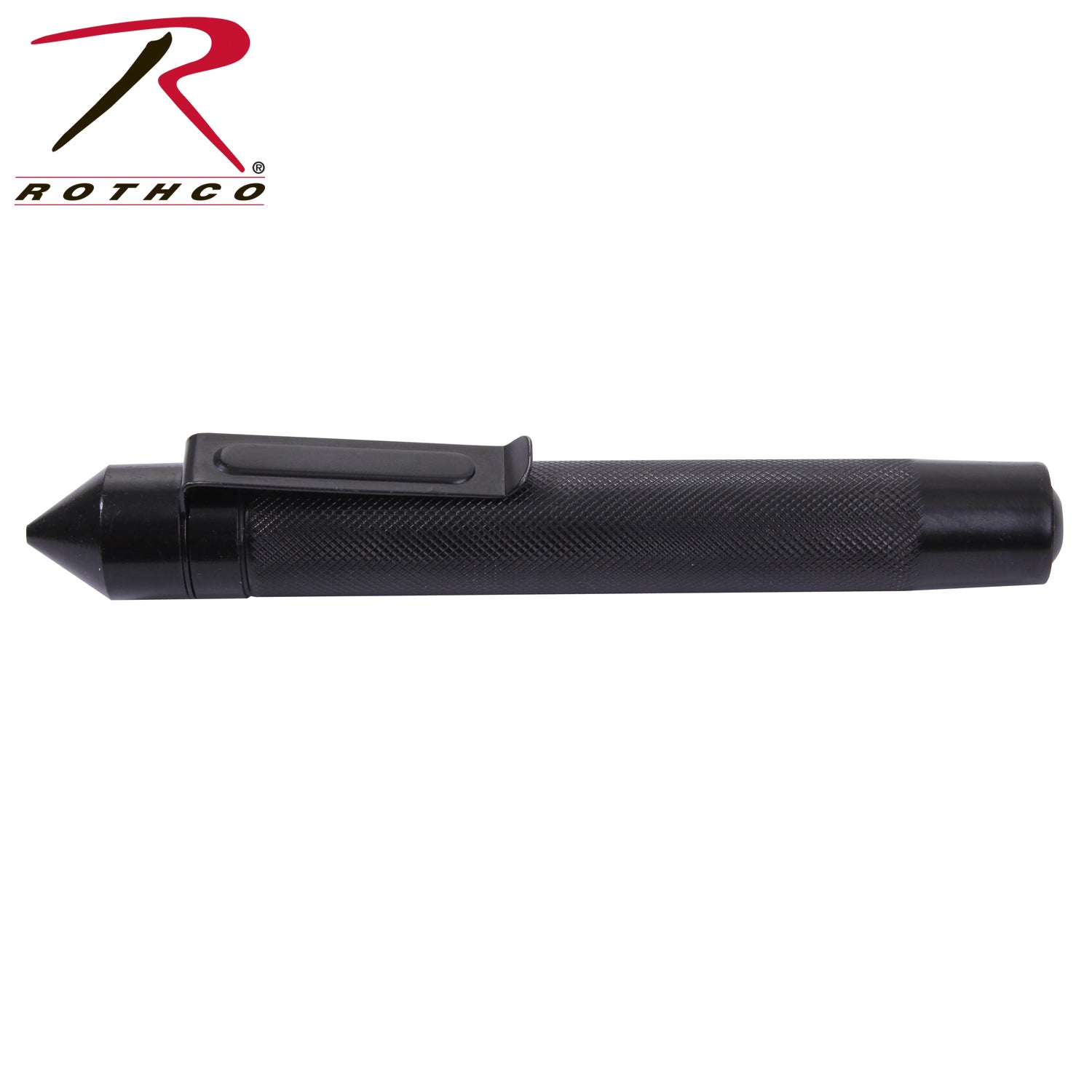 Rothco Expandable Baton with Pocket Clip - 13.5 Inches, Black Steel