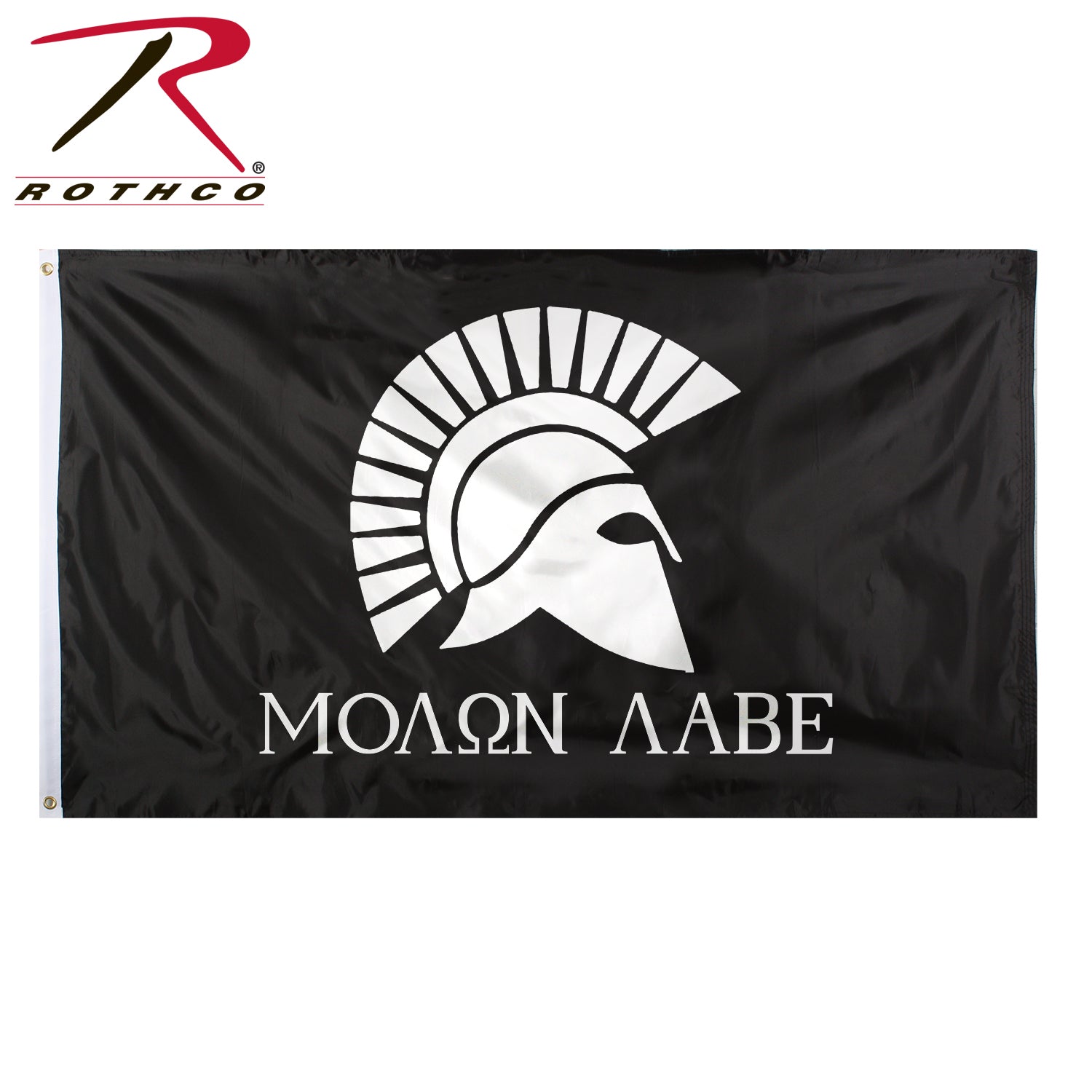 Rothco Molon Labe Flag - 3' x 5' Outdoor Flag with Grommets