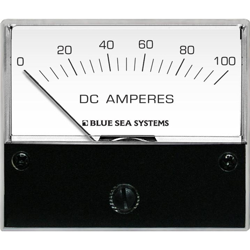 Blue Sea Systems 8017 DC Analog Ammeter - 2-3/4 inch Face, 0-100 Amperes DC