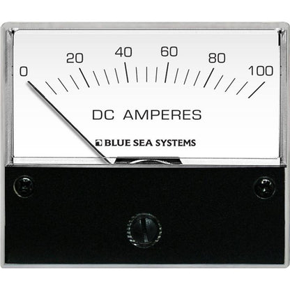 Blue Sea Systems 8017 DC Analog Ammeter - 2-3/4 inch Face, 0-100 Amperes DC