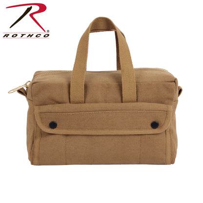 Rothco Mechanics Tool Bag with Brass Zipper - Coyote Brown, Part No. 91820