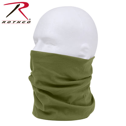 Rothco Multi-Use Neck Gaiter and Face Covering Tactical Wrap in Olive Drab, Part Number 5305