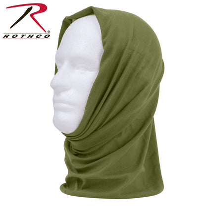 Rothco Multi-Use Neck Gaiter and Face Covering Tactical Wrap in Olive Drab, Part Number 5305