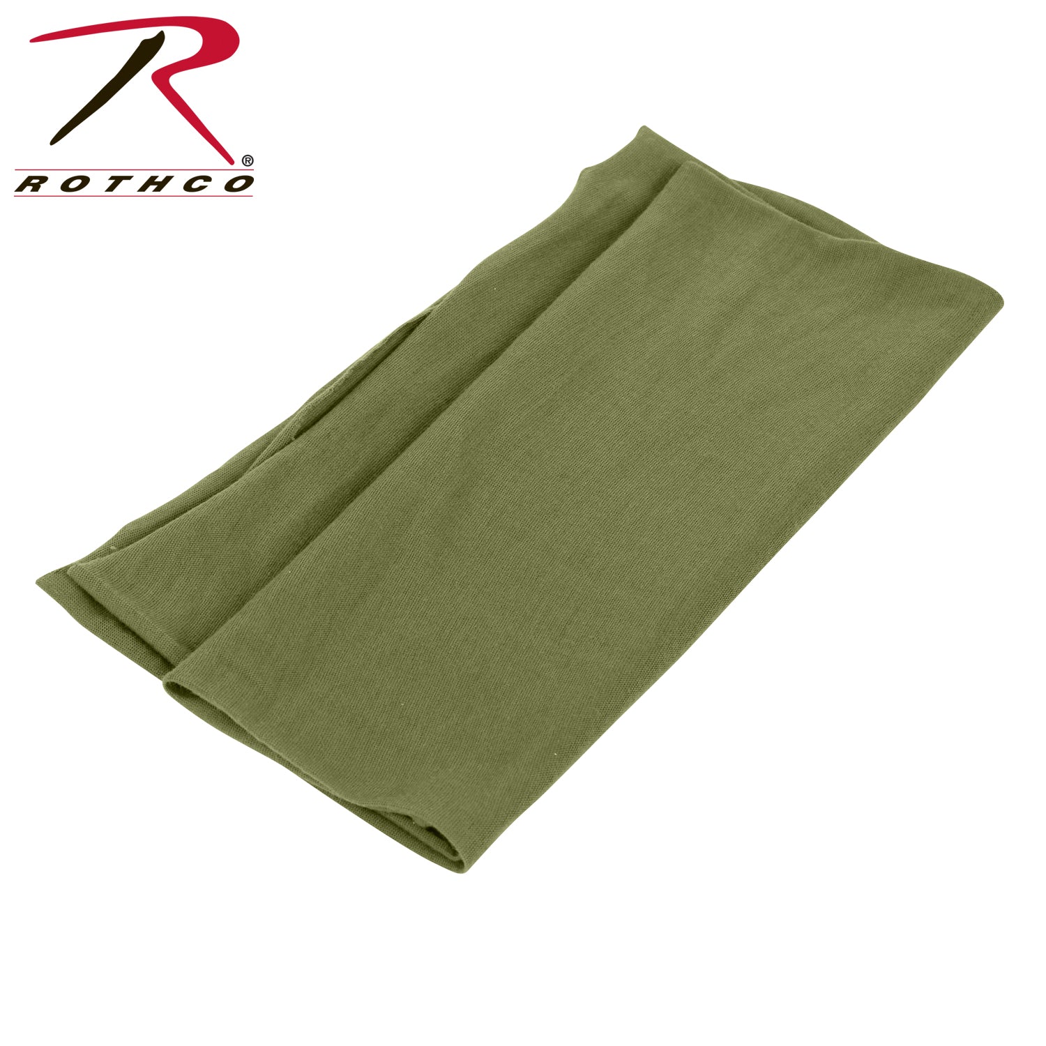 Rothco Multi-Use Neck Gaiter and Face Covering Tactical Wrap in Olive Drab, Part Number 5305