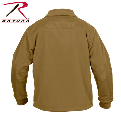 Rothco Spec Ops Tactical Fleece Jacket Coyote Brown Size Large