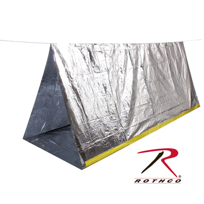 Rothco Reflective Survival Tent – Compact Emergency Shelter for Two