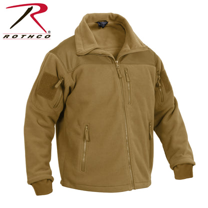 Rothco Spec Ops Tactical Fleece Jacket in Coyote Brown, Size Medium