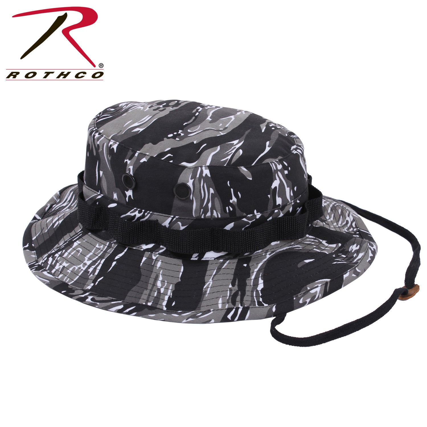 Rothco Camo Boonie Hat in Urban Tiger Stripe Camo, Size 7 3/4