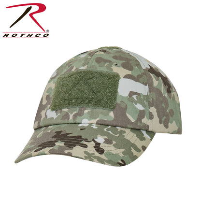 Rothco Tactical Operator Cap in Total Terrain Camo – Adjustable Military-Style Field Hat