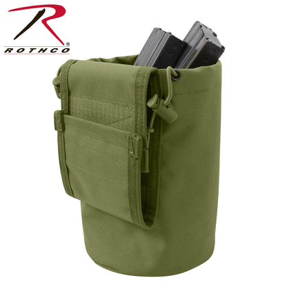 Rothco MOLLE Roll-Up Utility Dump Pouch Olive Drab – Tactical Gear Storage Solution