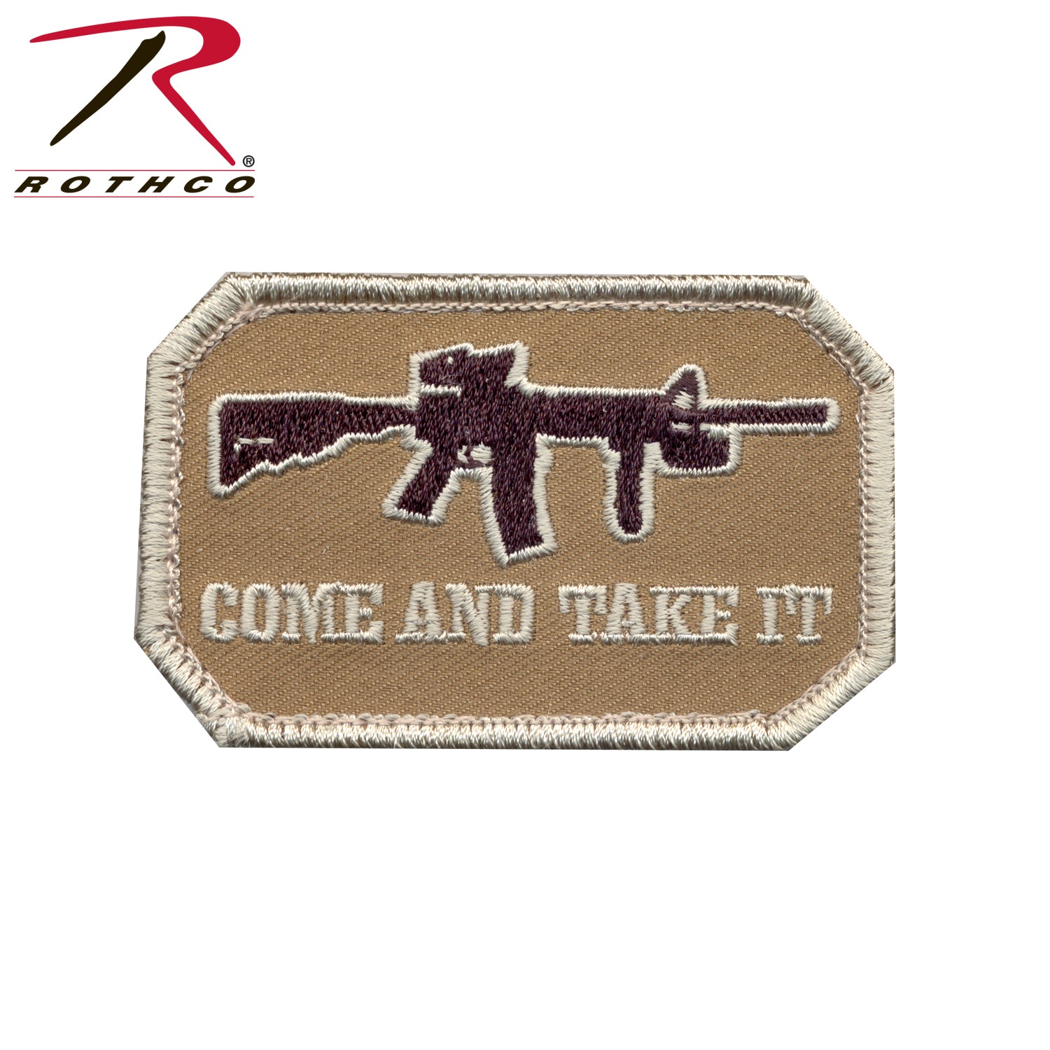 Rothco Come and Take It Morale Patch - Embroidered Tactical Patch for Gear and Apparel