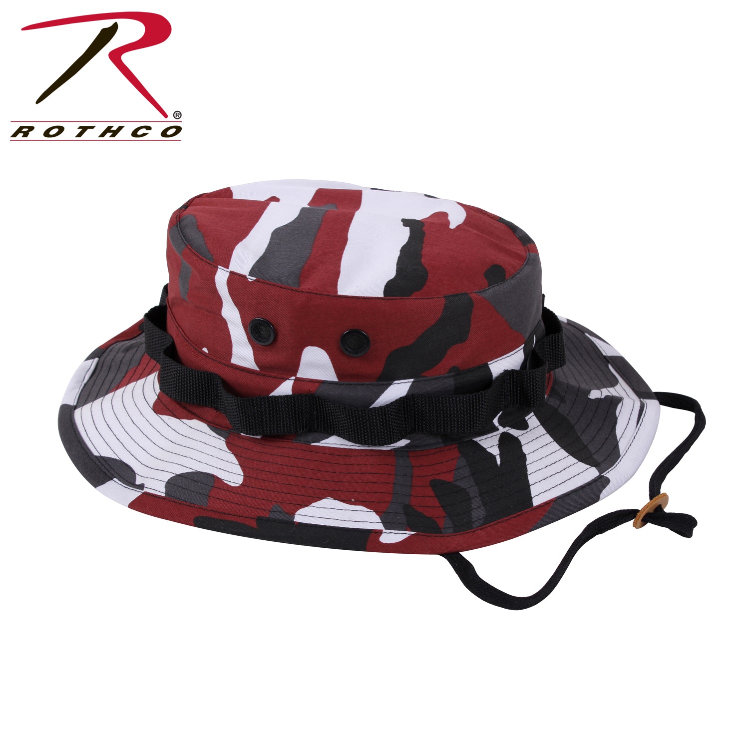 Rothco Camo Boonie Hat Red Camo, Size 7 1/2 – Durable Military-Style Sun Protection