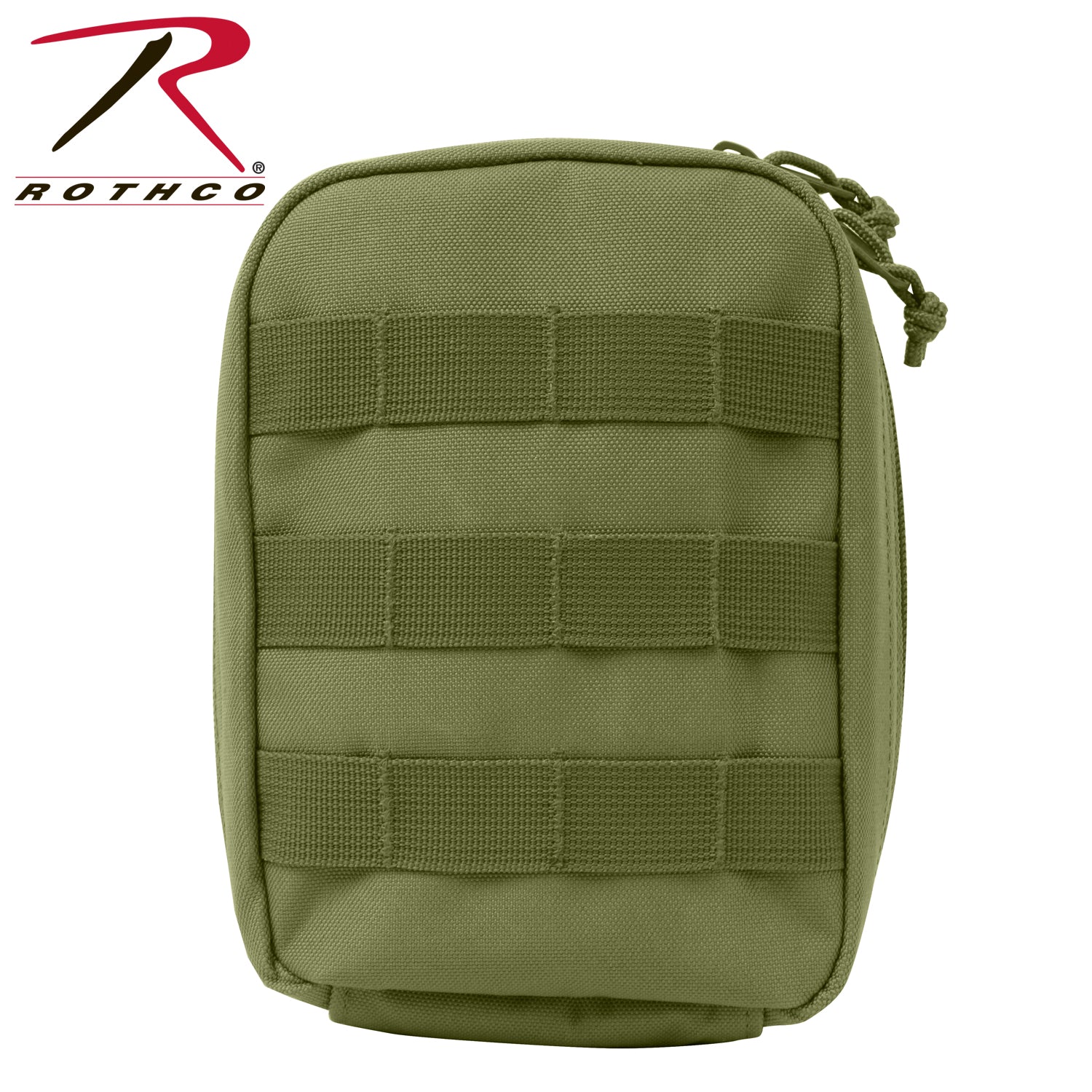 Rothco MOLLE Tactical Trauma & First Aid Kit Pouch Olive Drab – Durable Emergency Medical Storage